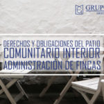 derechos y obligaciones para el patio comunitario interior